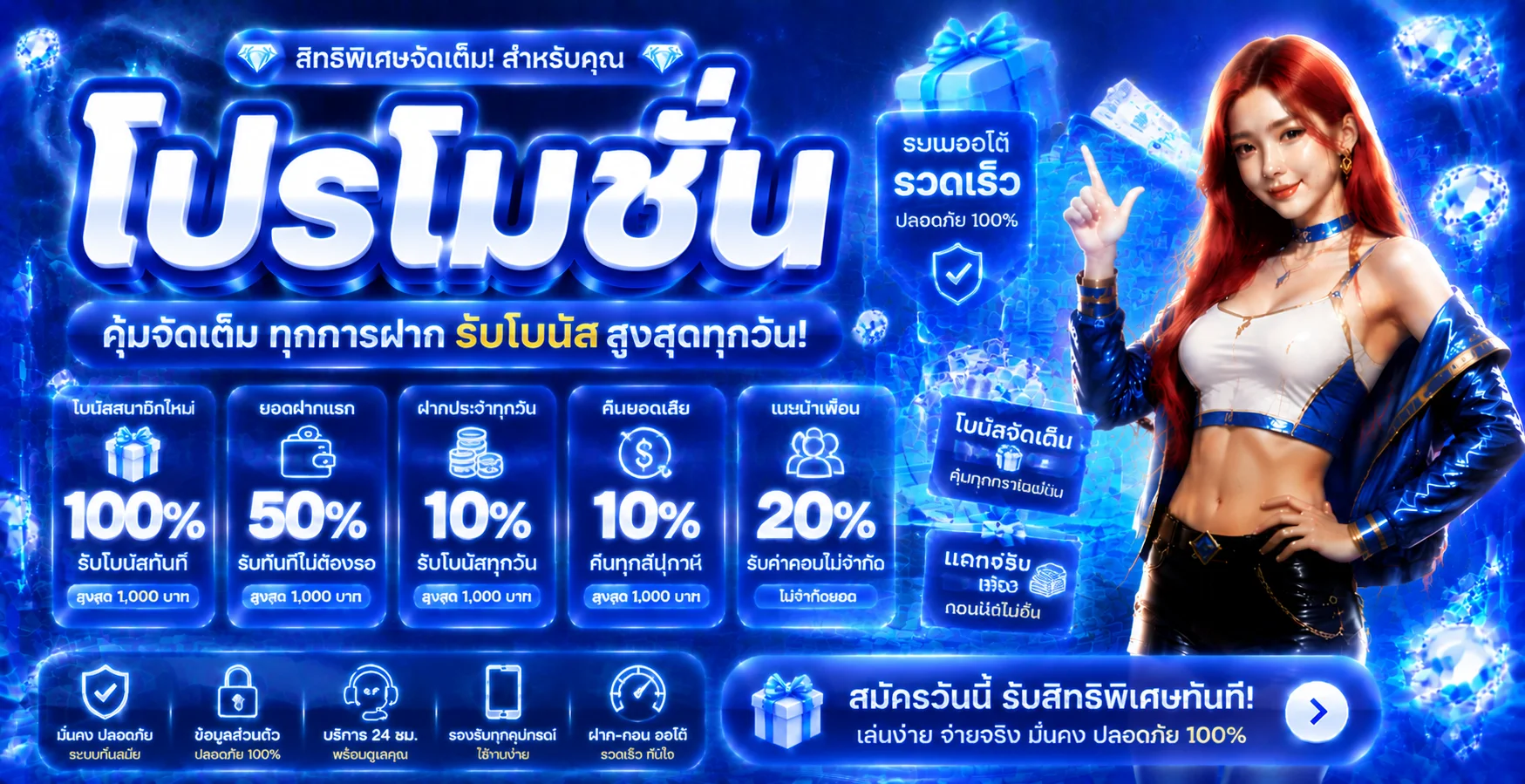 เกมสล็อตออนไลน์ RAZORS88 รวมค่ายดังครบทุกค่าย